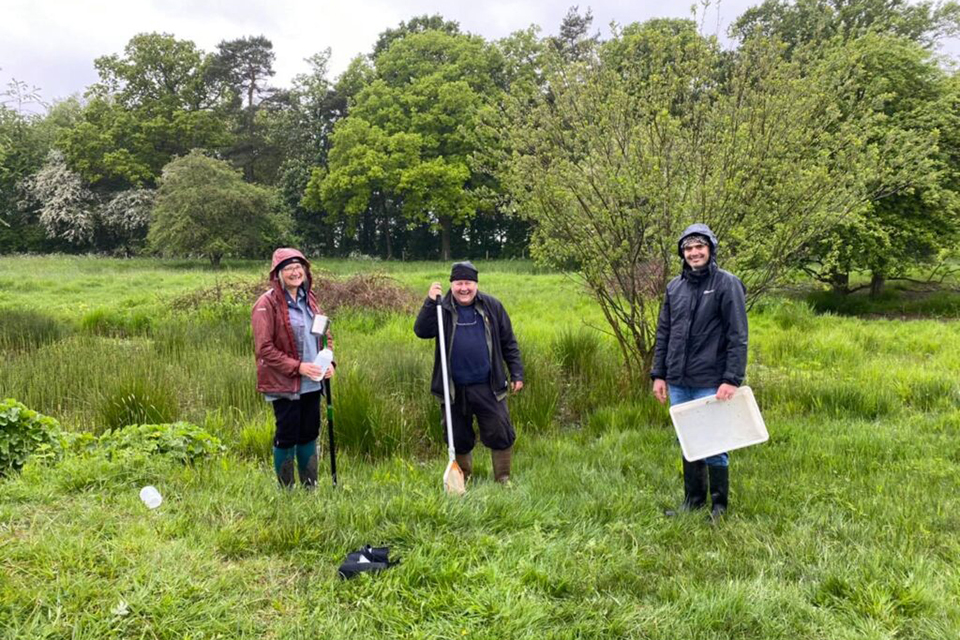 Isobel Wright, Graham Warnes and Luca Mao at Wilder Duddingtoon © Duddington Estate